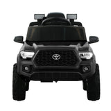 Kids Electric Ride On Car Toyota Tacoma Off Road Jeep Toy Cars Remote 12V Black RCAR-LS-TOYO-BK