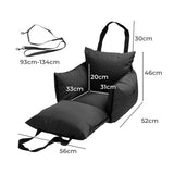 PaWz Dog Car Seat Booster Belt Black PT1227-BK