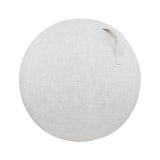 65cm Cotton Linen Yoga Ball Cover Protective Exercise Ball Skin Wrap Accessory V1308-DSZKI-632