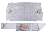 197x217cm Universal Windshield Snow Cover with Reflective Strip Car Rain Proof Windshield Cover V1294-YM0715-3117210225111