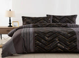 Marble Leaf Ophelia Bloomscape Quilt / Doona / Duvet Cover set V745-AQ081949K3