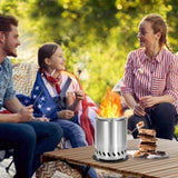 Moyasu Table Top Fire Pit Outdoor Camping Stove FPIT1006