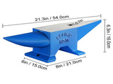 Pro Horn Anvil , 30KG/66.1LBS Weight Steel Anvil Blacksmith Blacksmith Anvil, Portable Rugged Cast V952-30KGGZ00000000001V0