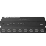 Simplecom CM317 7-Port HDMI 2.0 Switch with Remote 7 IN 1 OUT Splitter HDCP 2.2 4K60Hz V1202-V2-CBSI-CM317