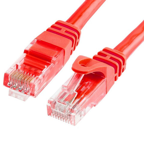 ASTROTEK CAT6 Cable 30m - Red Color Premium RJ45 Ethernet Network LAN UTP Patch Cord 26AWG-CCA PVC V177-L-CBAT-RJ45REDU6-30M