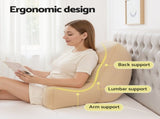 Giselle Reading Pillow Back Rest Lumbar Support Cushion Oatmeal PILLOW-BACK-OAT