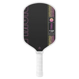 Black and Pink T700 Raw Carbon Fiber Pickleball Paddle - Professional Honeycomb Core Paddles with V888-ELOSUNG55216-3