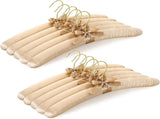 TOPIA HANGER Padded Hangers for Women Clothing, 10-Pack Thick Foam Padded Satin Hangers No Shoulder V1258-DP02-F-234
