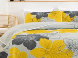 Delicate Quilted Coverlet and Pillowcases Set Soft Touch for a Restful Night - Queen size V745-MAC080162Q12U