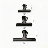 12 Piece Stainless Steel Food Bag Sealing Clip S - Airtight Chip Bag Closures with Strong Spring V1369-AZ3-W-11115
