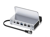 CHOETECH HUB-M77-GY PD100W 5-in-1 USB-C PDHDMIUSB 3.0A/FUSB2.0 Steam Deck Docking Station V28-ELECHOHUBM77GY