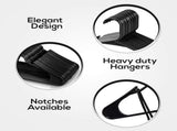 Clothes Hangers 20-pack - Space-saving plastic clothes hangers - Durable hanger with shoulder groove V1237-ZY-203-4910