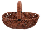 Woven Basket Planters PP Iron Multi-Functional Home 2Pcs V1366-AZ2-W-13622