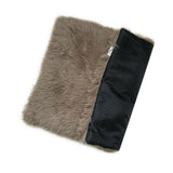 Brown Plush Pet Mat for Dogs and Cats - 70x100cm, Anti-Slip, Warm and Cozy for Autumn and Winter V888-ELOSUNG23577