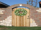 24-26 Inch Artificial Spring Summer Greenery Christmass for Front Door Green Eucalyptus Leaf V1258-DP02-WO-491