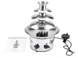 4 Tiers Electric Chocolate Melting Machine Fondue Maker Fountain V1294-YM0901-AU-JY12519