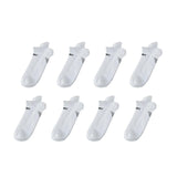 8X Rexy Seamless Sport Sneakers Socks Large Non-Slip Heel Tab WHITE V274-GM-RXSPSK-L8-WH_