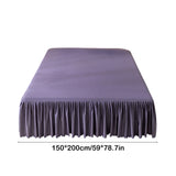 Bed Skirt Queen Size Ruffled Bed Skirt with Split Corners, Queen Bed Skirt Drop, Queen Size Bed V1189-WXFWAL-20260319-00607