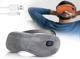 Wireless Smart Heated Eye Mask with 3-Temperature Control, Ergonomic Design Eye Relief, Ideal V1341-ZY-H72GHS4G-GREY