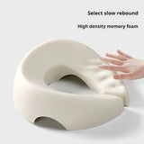 Navy blue Soft O-shaped/U-shaped Face Pillow for Beauty Salons/Spa Massage, Ergonomic Face Pillow, V1102-OXZT004