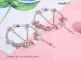 Charm Bracelets Mix & Match Offer - 10 Styles with Cartoon, Vintage & More, Get Discount on 2 V1132-NSSL61-DOUBLE