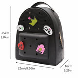 Hollow Silicone Mini Jelly Backpack Lightweight Casual Daily Carry Daypack For Women Outdoor V1366-AZ2-W-21264