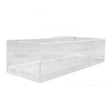 Rectangular Cake Tray Marble Grain Acrylic Multifunctional Dessert Serving Tray with Lid V1294-YM0901-3118240205911
