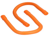 Yoga Weight Ring Elastic Adjustable Durable Household Unisex Wrist Weights for Sports RunningOrange V1294-YM0901-3117210148311