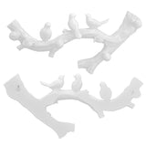 Resin Bird Hooks Wall Mounted Coat Key Hanger Creative 3D Home Decoration AccessoriesS V1294-YM0523-3117210199611