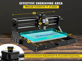 CNC 3018 Pro CNC 3018 30018045 mm CNC Machine GRBL Control Mini Engraver with Offline Controller 3 V952-DKJ3018PROJCK0001V3