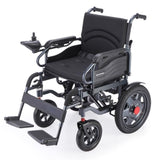 EQUIPMED Electric Folding Wheelchair, Wide Bariatric Chair Seat, Comfortable for S-XL, Long Range, V219-HELWLCEQPKK4A