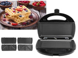 750W 3in1 Breakfast Machine DoubleSided Heating Sandwich Maker Electric Waffle Maker V1294-YM0901-3113210008411