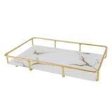 Bathroom Vanity Tray Modern Stylish Anti Slip Kitchen Sink Countertop Storage Organizer L White V1294-YM0710-3112230084113