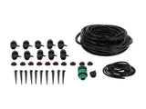 10m 8/11 Hose Adjustable Drippers Tee Kit Garden Automatic Watering Drip Irrigation System V1294-YM0901-3111210195611