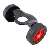 Grass Trimmer Wheels Detachable Plastic Labor Saving Hand Push Mower Wheels for Auxiliary Tool L V1294-YM0901-3111240136212
