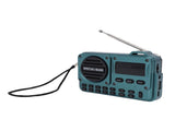 Emergency Radio Bluetooth Speaker Bluetooth 5.4 USB Portable FM Radio for Indoor Outdoor Travel V1294-YM0901-3115250071813