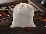 200 Pack Cotton Muslin Bags Sachet Bag Multipurpose Drawstring Bags for Tea Jewelry Wedding Party V1369-AZ3-W-11820