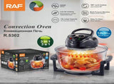 Three-in-One Visual Convection Air Fryer with 12L Large Capacity, 360&deg Circulating Heat, Low-Oil V1341-ZY-N7CWWQHZ-TRANSPARENT