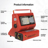 Portable Camping Gas Heater Outdoor Heating Stove Gas Baking Hunting Warmer AU RED V201-QNL0002RE8AU