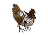 Decorative Chook Egg Basket / Storage 39cm V637-03819CHK