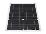 18V 20W Semi Flexible Solar Panel Monocrystalline High Efficiency Waterproof for Car RV Yacht Boat V1294-YM0901-3111240022911