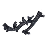 Decorative Hook Black Bird Branch Shape Three Dimensional Wall Mounted Home Decoration V1294-YM0523-3117210199711