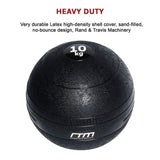 10kg Slam Ball No Bounce Crossfit Fitness MMA Boxing BootCamp V63-821103