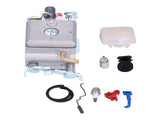 9Pcs/Set Carburetor Intake Manifold Fuel Filter Kit 503869601 Fit for Husqvarna 350 346XP 353 340 V1294-YM0710-3111210293411