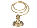 Antique Hair Dryer Holder Wall Mounted Household Spiral Blow Dryer Rack Organizer for Bathroom V1294-YM0901-3112240047811