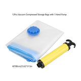 Vacuum Compressed Space Saving Storage Bags with Hand Pump Clothes Travel Organizer V1294-YM0901-JY03764-02