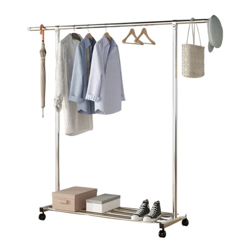 Ekkio Clothes Rack Stainless Steel One Rail V227-2997101015080