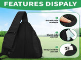 Disc Golf Bag with Retriever Holder and Storage Pockets, Disc Golf Backpack with 8-10 Disc Capacity, V1192-AZ-W-3325