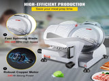 Commercial Meat 240W Electric Deli Food 10 inch Carbon Steel Blade Electric Food V952-SYDRQPJ240W1ZUOPAV3