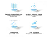 Portable Hydrogen Water Bottle Generator - Hydrogen Water Ionizer Machine with PEM and SPE V1294-YM0901-H47813BL